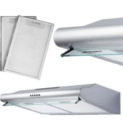 Emhætte til underskab - 50 cm absorbent Berdsen BE-10-A INOX Outlet