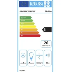 Emhætte til underskab - 50 cm absorbent Berdsen BE-10-A INOX Outlet