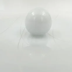 Kosta Boda Skålelåg>Engraver Fad Hvid, Ø 52cm -