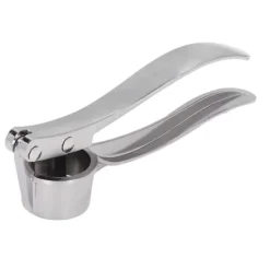 Hvidløgspressere>Ergonomisk hvidløgspresser i zinklegering til hjemmekøkken