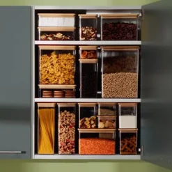 Eske 4,3L rektangelkasse med bambuslåg Hot