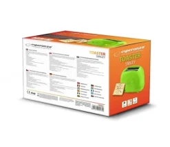Esperanza EKT003 Brødrister 750 W Grøn Best