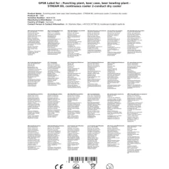 Fadølsanlæg, Øldispenser, Øl Køledispenser, Øl dispenser, Ølmaskine, Ølautomat, Ølkøler, Fadølsbar STREAM 80 ølkasse, flowkøler 2-linet tørkøler Hot