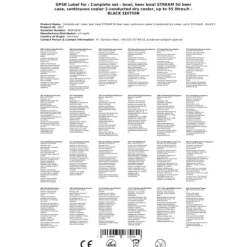 fadølsanlæg STREAM 50 ølkasse, gennemstrømningskøler, 2-linjers tørkøler, op til 55 liter/h - BLACK EDITION, KEG 2:Type M, KEG:NC adapter Best