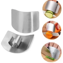 Fingerbeskyttelse rustfrit stål - Skære grøntsager, kød Best