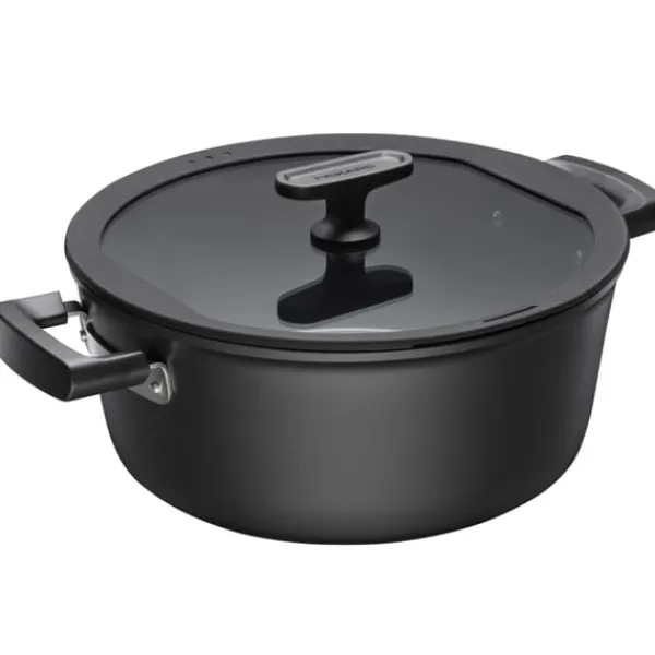 Fiskars Gryder, Stegepander Og Kasseroller>Gryta Hard Face 5 L med lock Keramisk 1075527