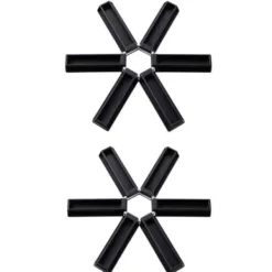 Grydelapper & Grillvanter>Flamsikker grydemåtte - Varmebestandig, foldbar varmemåtte til gryder og pander