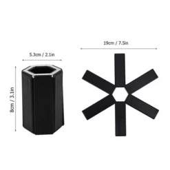 Grydelapper & Grillvanter>Flamsikker grydemåtte - Varmebestandig, foldbar varmemåtte til gryder og pander