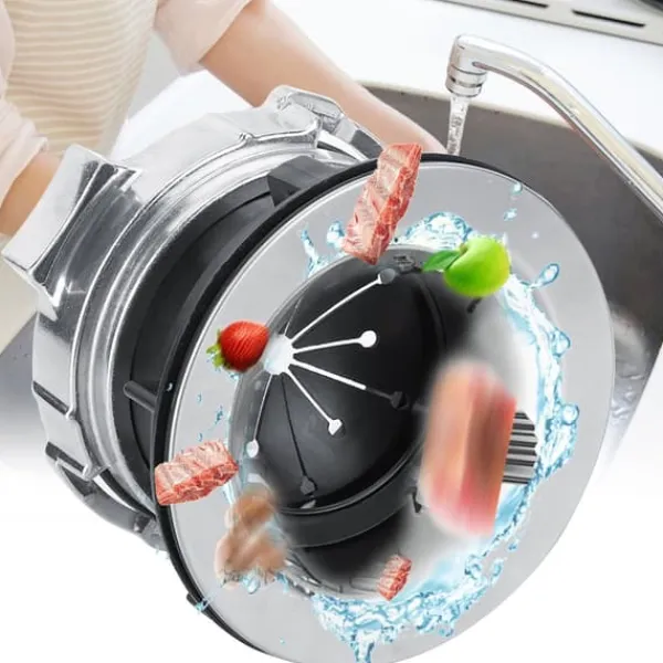 Affaldskværne>Flange til afløbsmøtrik til madaffaldskværn Udskiftningstilbehør til affaldskværn