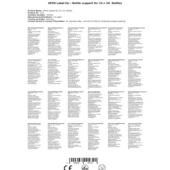 Flaske bærer til 10 x 1lt. flasker Online