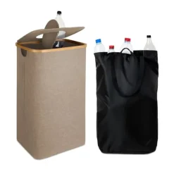 Affaldssorteringsspande>Flaskeopsamler, 70x42x34 cm