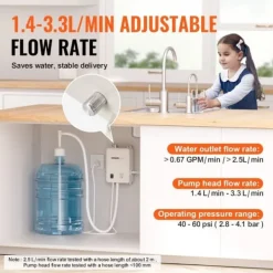 Flaskevand dispenser pumpesystem, 5 gallon dispenser, automatisk elektrisk vanddispenser, enkelt indløb vandkande pumpe, kompatibel brug Hot