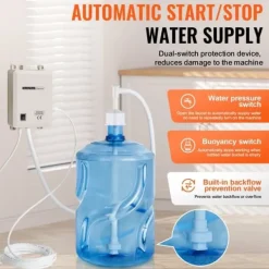 Flaskevand dispenser pumpesystem, 5 gallon dispenser, automatisk elektrisk vanddispenser, enkelt indløb vandkande pumpe, kompatibel brug Hot