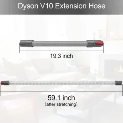 Fleksibel forlængerslange til Dyson V7 V8 V10 V11 V15 Støvsugertilbehør Vakuumrør Teleskopisk forlængerslangerør Clearance
