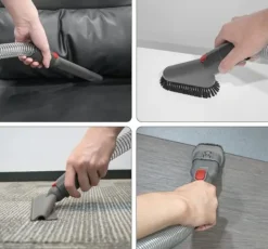 Fleksibel forlængerslange til Dyson V7 V8 V10 V11 V15 Støvsugertilbehør Vakuumrør Teleskopisk forlængerslangerør Clearance