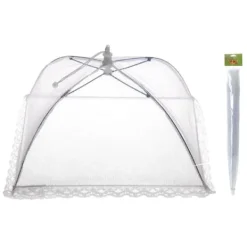 Tilbehør Til Madservering>Fluehat 45x45 cm Hvid