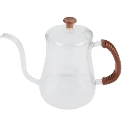 Fortykket Glas Svanehalskedel Te Hæld Over Kedel Kaffedrypper 600ML New