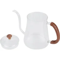Fortykket Glas Svanehalskedel Te Hæld Over Kedel Kaffedrypper 600ML New