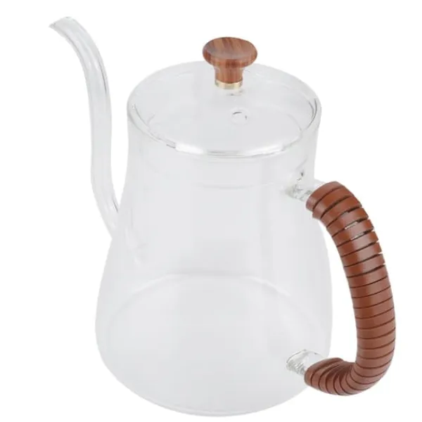 Fortykket Glas Svanehalskedel Te Hæld Over Kedel Kaffedrypper 600ML New