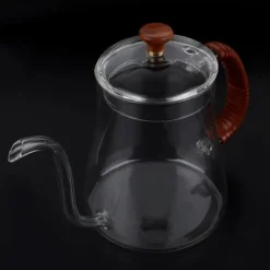 Fortykket Glas Svanehalskedel Te Hæld Over Kedel Kaffedrypper 600ML New