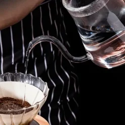 Fortykket Glas Svanehalskedel Te Hæld Over Kedel Kaffedrypper 600ML New