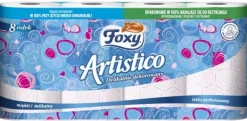 Foxy Artistico toiletpapir 8 ruller pink Clearance
