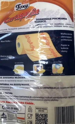 Aftørringspapir>Foxy Cartapaglia Køkkenhåndklæde 2 Ruller