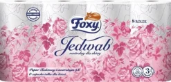 Toiletpapir>Foxy Silk Toiletpapir 8 Ruller
