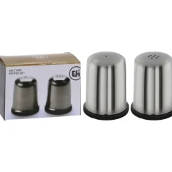 Salt- & Peberstrøere>Fremragende husholdningsartikler peber- og saltsæt i rustfrit stål