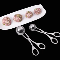 Frikadelletænger / scoop til frikadeller, 2-pak med 2 størrelser New