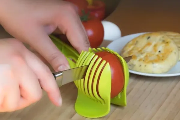 Køkkenskiver>Frugt- og grøntsagsskærer Grøn