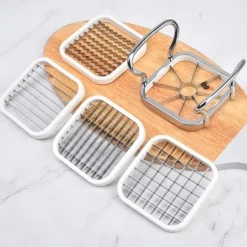 Køkkenskiver>Frugt- og grøntskærer - 5-i-1