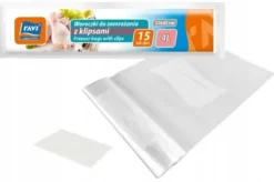 Madopbevaringsposer>Fryseposer med klips 4l 15 stk.