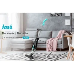 Fuleadture R3S Blå 2-i-1 støvsuger med ledning med HEPA-filter til håndholdt rengøring og gulvrengøring New