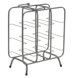 FURNLUX FLASKEHOLDER FIRKANTET GRÅ 40CM Online