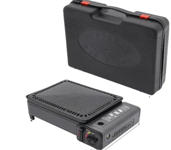 Gasgrill, Bærbart Design, Justerbare Varmeindstillinger,sort Clearance