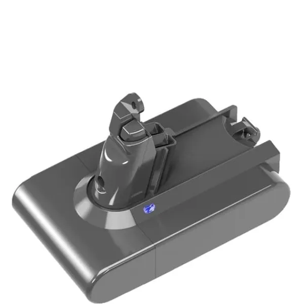 Støvsugertilbehør>Genopladeligt Støvsuger Batteri, Kompatibelt med Dyson V6 V7 V8 V10, Langvarig Kraft, V6 6000mAh