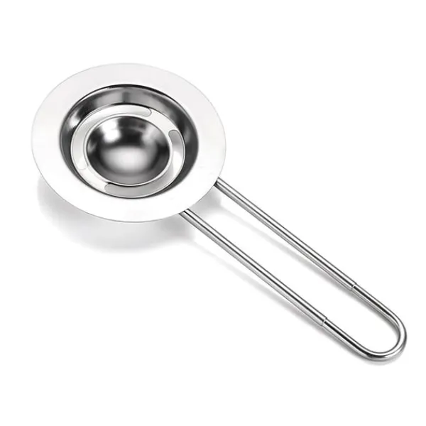 Æggeblommeseparator i rustfrit stål med justerbart håndtag Telescopic Outlet