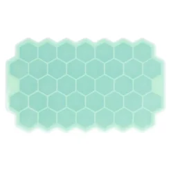 Isforme>37-gitter celleformet isbakke med silikonelåg Fødevaregodkendt isterningform til bar HomeGreen