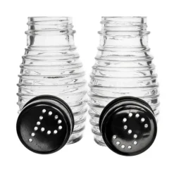 Salt- & Peberstrøere>Glas salt- og peberbøsser 2 stk.