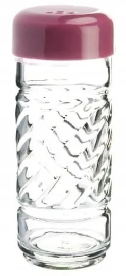 Salt- & Peberstrøere>Glas saltbøsse gennemsigtig 9 cm