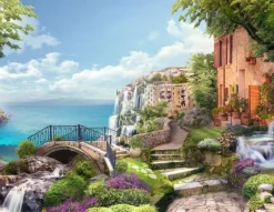 GLAS SKÆREBRÆT 52x40 LANDSKAB Hot