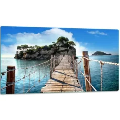 GLAS SKÆREBRÆT 52x30 LANDSKAB