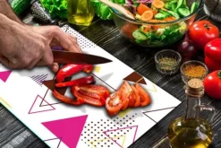 GLAS SKÆREBRÆT 52x40 MØNSTRE Online