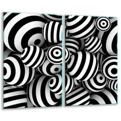 GLAS SKÆREBRÆT 2x 30x52 MØNSTRE Sale