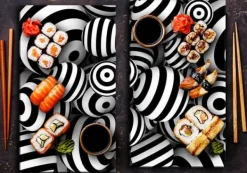 GLAS SKÆREBRÆT 2x 30x52 MØNSTRE Sale