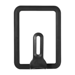 Glasgrydedæksel Ståbart silikonepandelåg Sort 15 x 18cm Clearance