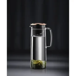 Bodum Glaskande - - Biasca - Kobberlåg med filter - 1,2 L - Transparent New