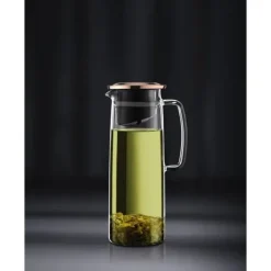 Bodum Glaskande - - Biasca - Kobberlåg med filter - 1,2 L - Transparent New