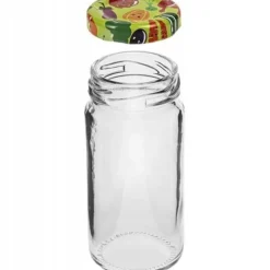 Glaskrukke med låg TO fi43 90ml - 6 stk. Best